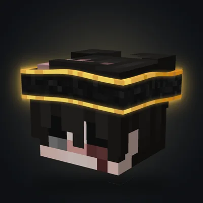 Bandana nero e oro